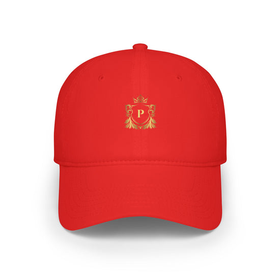 Stylish Low Profile Baseball Cap, Casual Cap for Sports, Everyday Wear, Gift for Him/Her, Adjustable Hat, Red Cap
