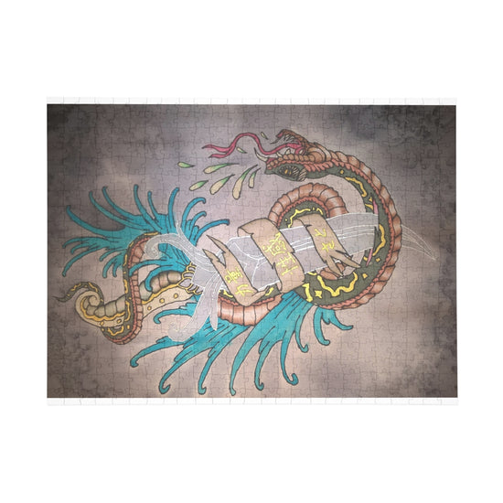 Dragon Themed Puzzle – Perfect for Relaxation, Gifts, Game Night, Collectors, Home Decor