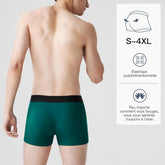 Fullluwaa - Lot de 10 Boxers Homme Coton, Confortable et Doux - Ajustés, Ceinture Élastique Ultra - Souple