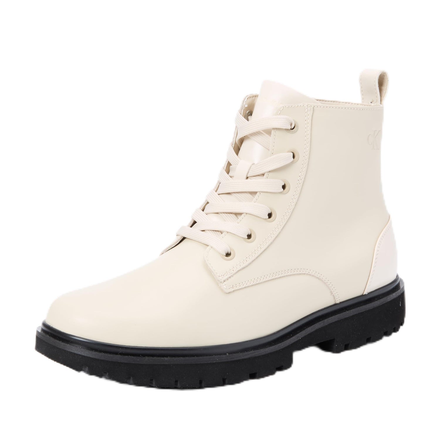 Calvin Klein Femme Eva Boot Mid Laceup MG LTH Yw0yw01536 Bottes