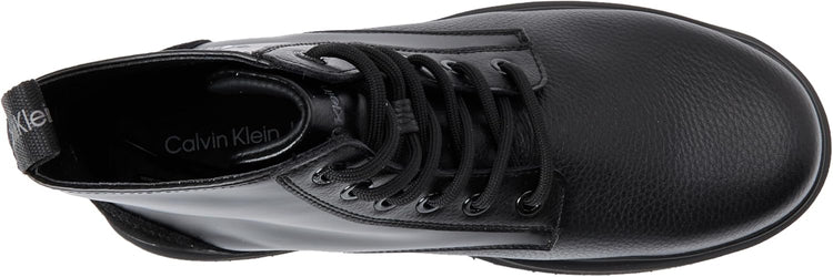 Calvin Klein Femme Eva Boot Mid Lace Up Mtr Yw0yw01493 Bottes